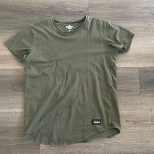 Green Hollister Plain Tee